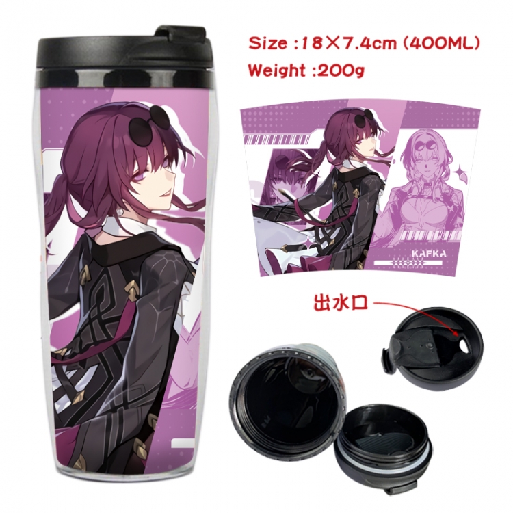 Honkai: Star Rail Anime full-color double-layer water cup 18X7.4cm 400ml