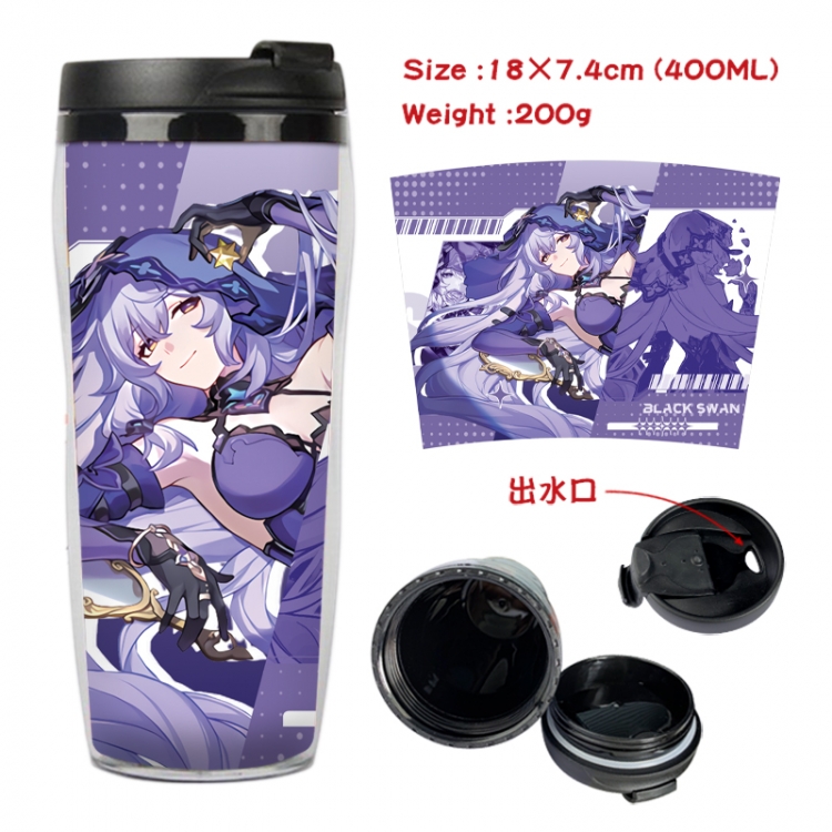 Honkai: Star Rail Anime full-color double-layer water cup 18X7.4cm 400ml