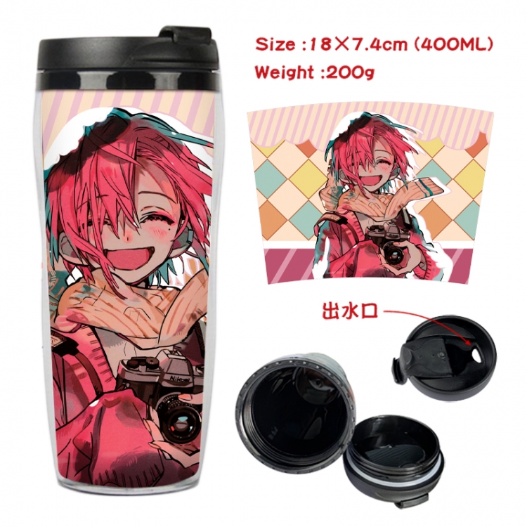 Toilet-bound Hanako-kun Anime full-color double-layer water cup 18X7.4cm 400ml