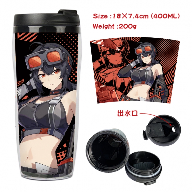 Zenless Zone Zero Anime full-color double-layer water cup 18X7.4cm 400ml