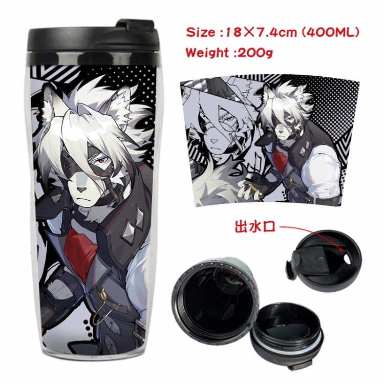 Zenless Zone Zero Anime full-color double-layer water cup 18X7.4cm 400ml