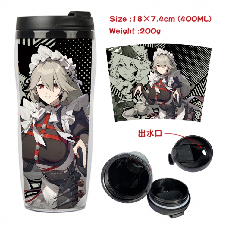 Zenless Zone Zero Anime full-color double-layer water cup 18X7.4cm 400ml