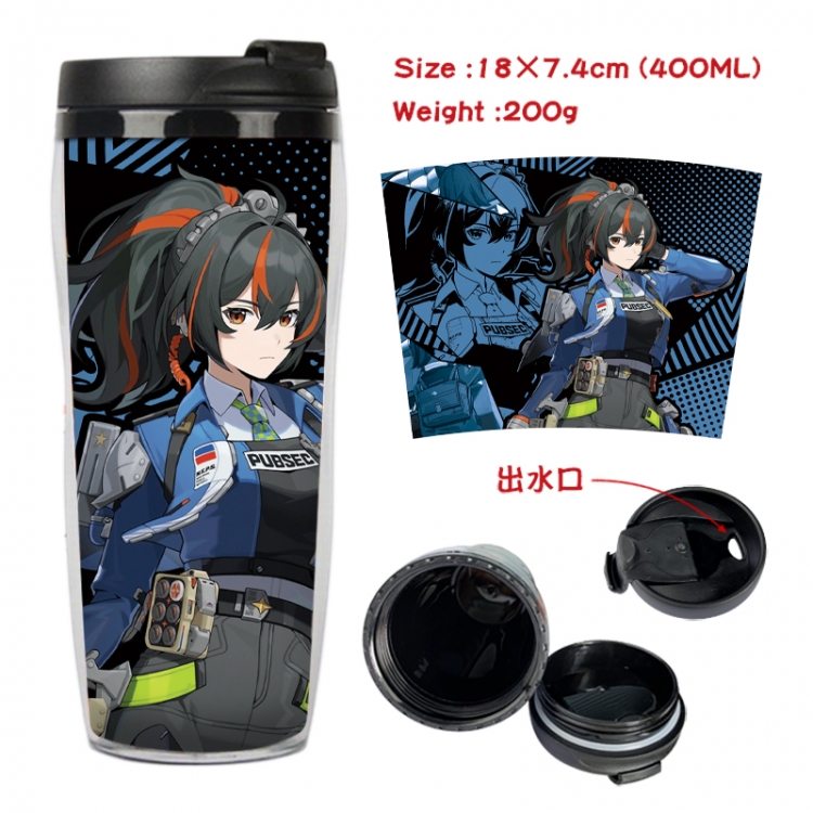 Zenless Zone Zero Anime full-color double-layer water cup 18X7.4cm 400ml