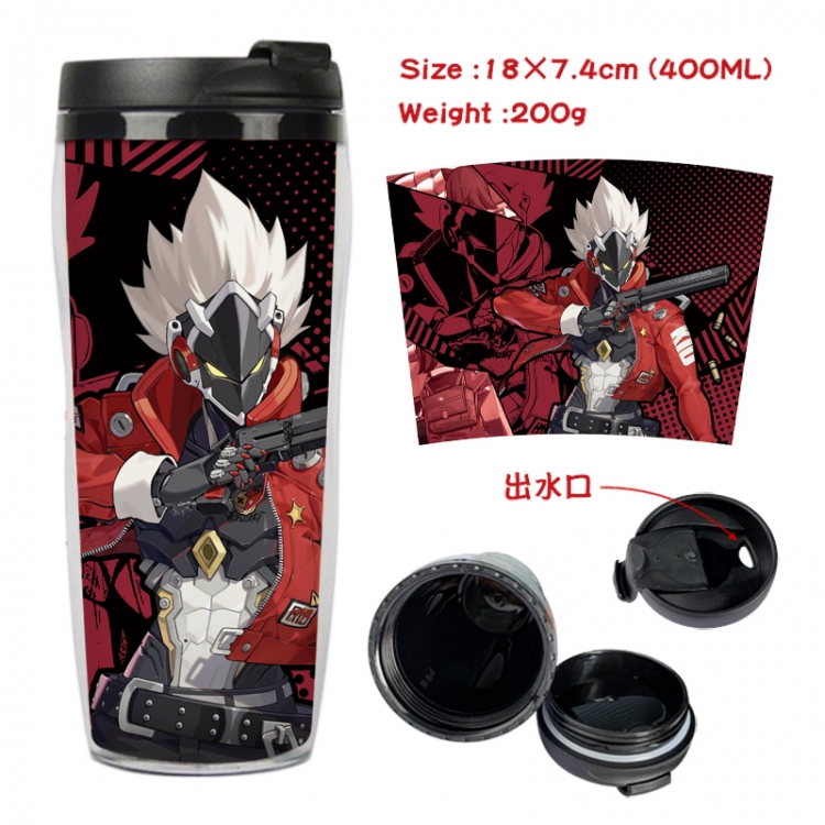 Zenless Zone Zero Anime full-color double-layer water cup 18X7.4cm 400ml