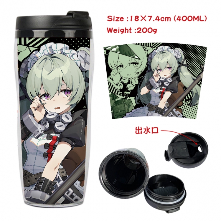 Zenless Zone Zero Anime full-color double-layer water cup 18X7.4cm 400ml