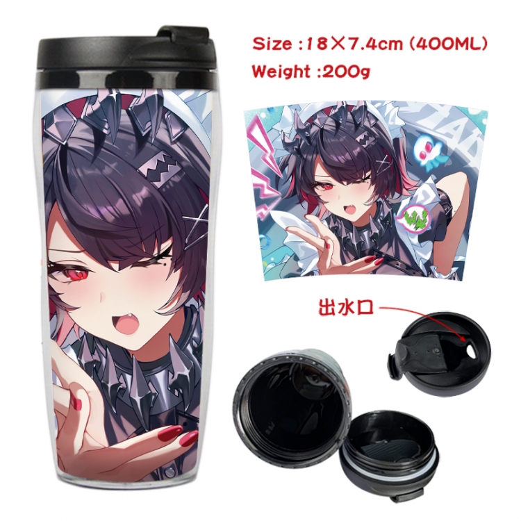 Zenless Zone Zero Anime full-color double-layer water cup 18X7.4cm 400ml