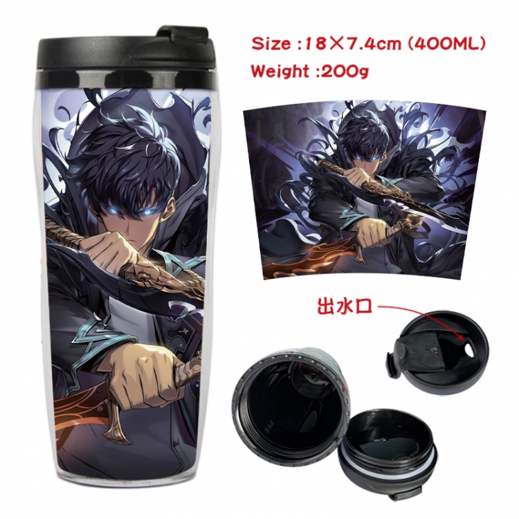 Solo Leveling:Arise Anime full-color double-layer water cup 18X7.4cm 400ml