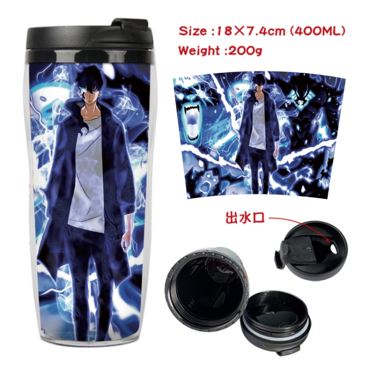 Solo Leveling:Arise Anime full-color double-layer water cup 18X7.4cm 400ml