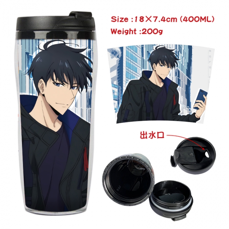 Solo Leveling:Arise Anime full-color double-layer water cup 18X7.4cm 400ml