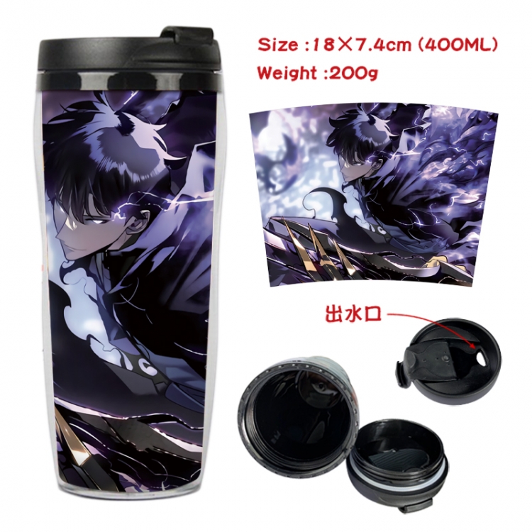 Solo Leveling:Arise Anime full-color double-layer water cup 18X7.4cm 400ml