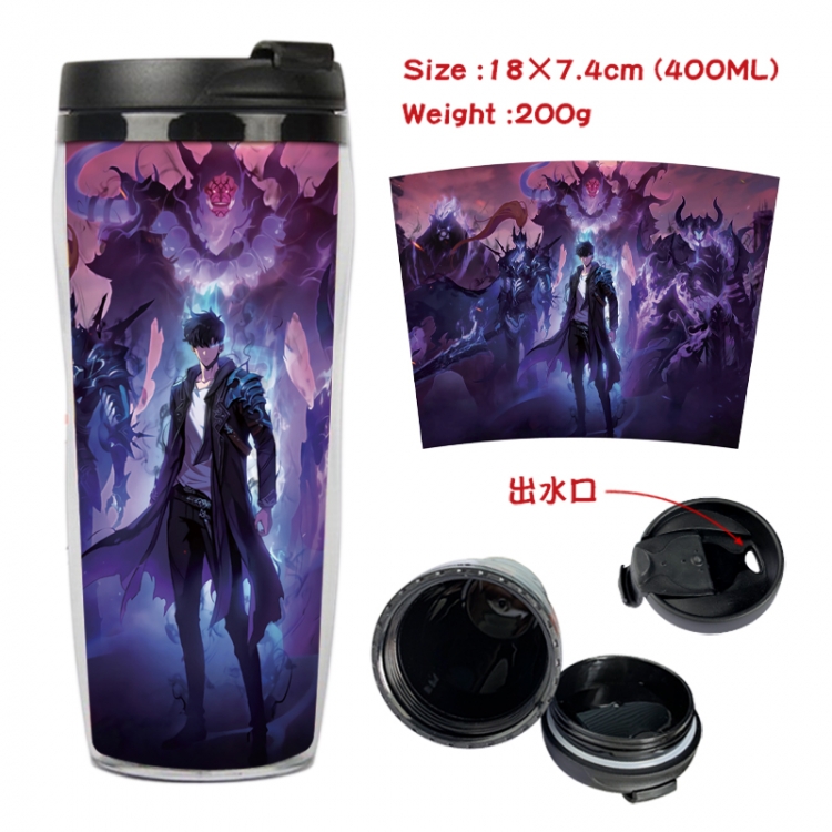 Solo Leveling:Arise Anime full-color double-layer water cup 18X7.4cm 400ml