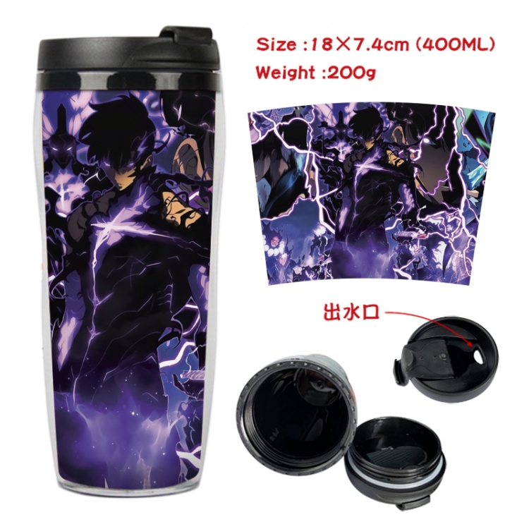 Solo Leveling:Arise Anime full-color double-layer water cup 18X7.4cm 400ml