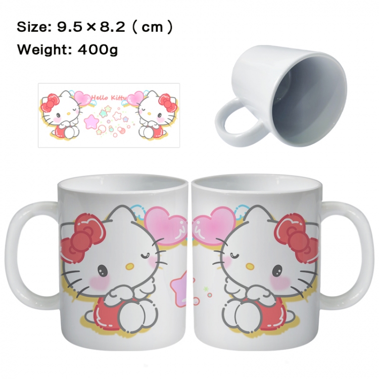 sanrio Anime peripheral ceramic cup tea cup drinking cup 9.5X8.2cm