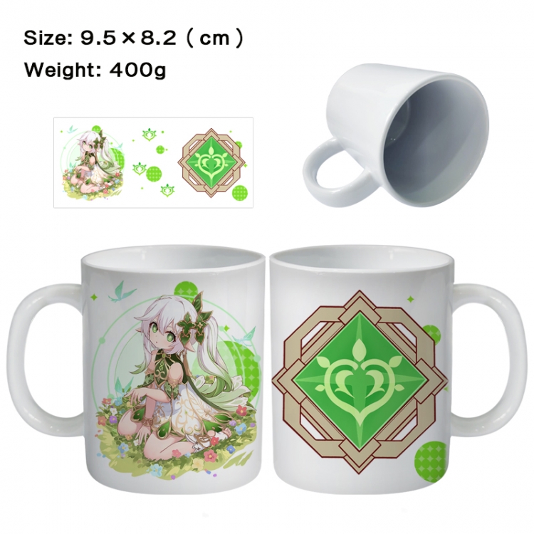 Genshin Impact Anime peripheral ceramic cup tea cup drinking cup 9.5X8.2cm