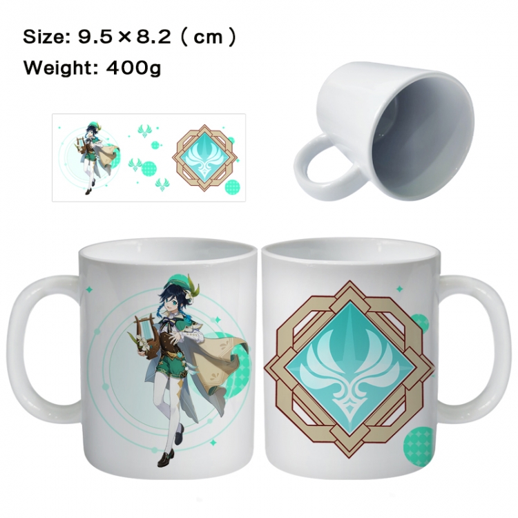 Genshin Impact Anime peripheral ceramic cup tea cup drinking cup 9.5X8.2cm