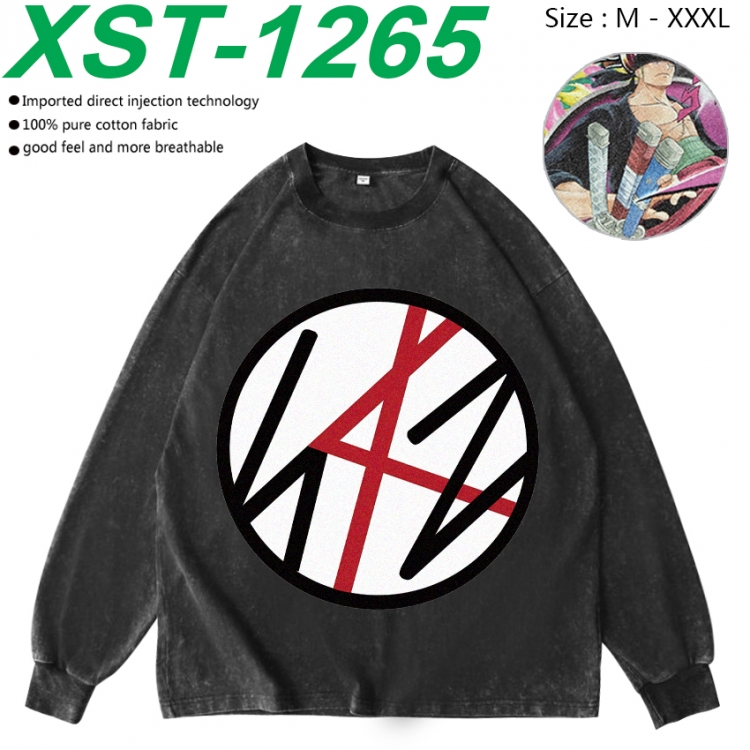 straykids Anime washing water pure cotton long sleeved sweatshirt from M to 3XL XST-1265