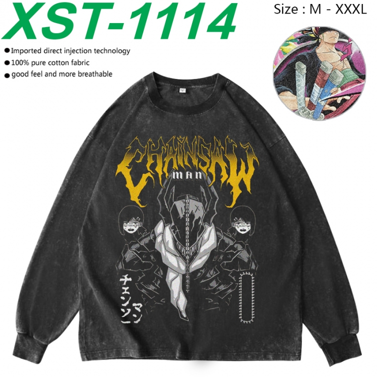 Tokyo Ghoul Anime washing water pure cotton long sleeved sweatshirt from M to 3XL XST-1114