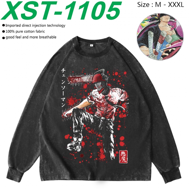 Tokyo Ghoul Anime washing water pure cotton long sleeved sweatshirt from M to 3XL XST-1105