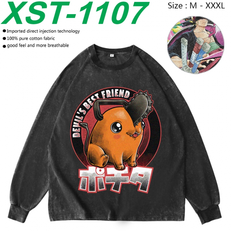 Tokyo Ghoul Anime washing water pure cotton long sleeved sweatshirt from M to 3XL XST-1107