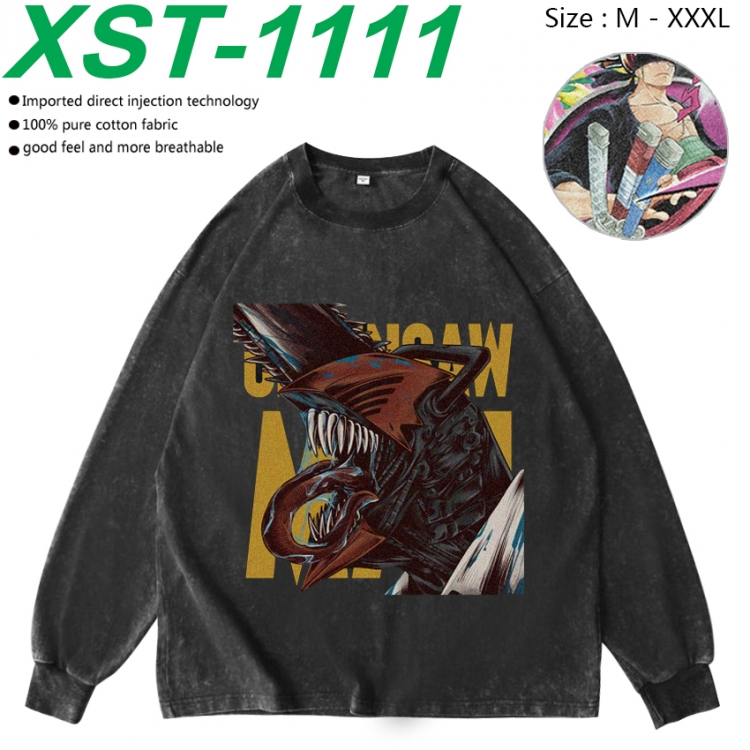 Tokyo Ghoul Anime washing water pure cotton long sleeved sweatshirt from M to 3XL XST-1111