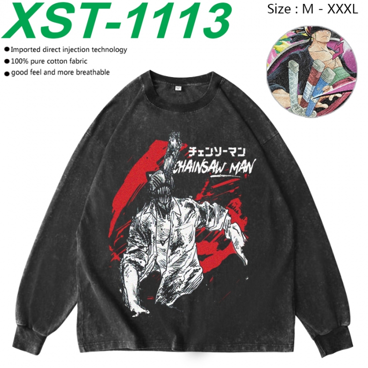 Tokyo Ghoul Anime washing water pure cotton long sleeved sweatshirt from M to 3XL XST-1113