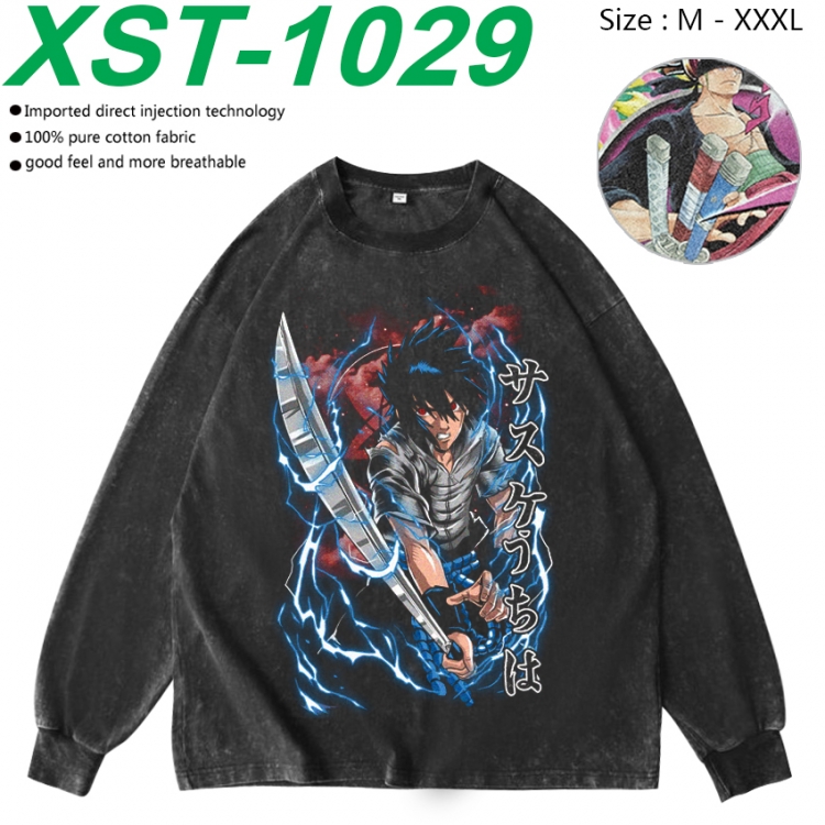 Naruto Anime washing water pure cotton long sleeved sweatshirt from M to 3XL XST-1029