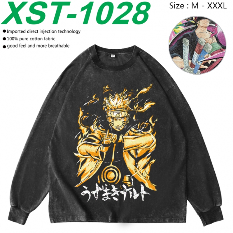 Naruto Anime washing water pure cotton long sleeved sweatshirt from M to 3XL XST-1028