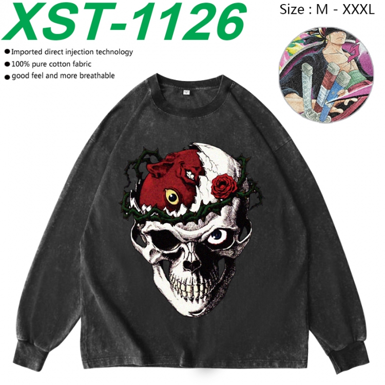 Berserk  Anime washing water pure cotton long sleeved sweatshirt from M to 3XL  XST-1126