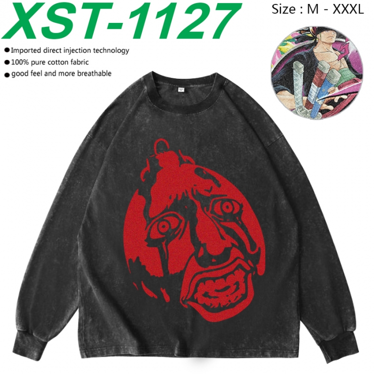 Berserk  Anime washing water pure cotton long sleeved sweatshirt from M to 3XL XST-1127