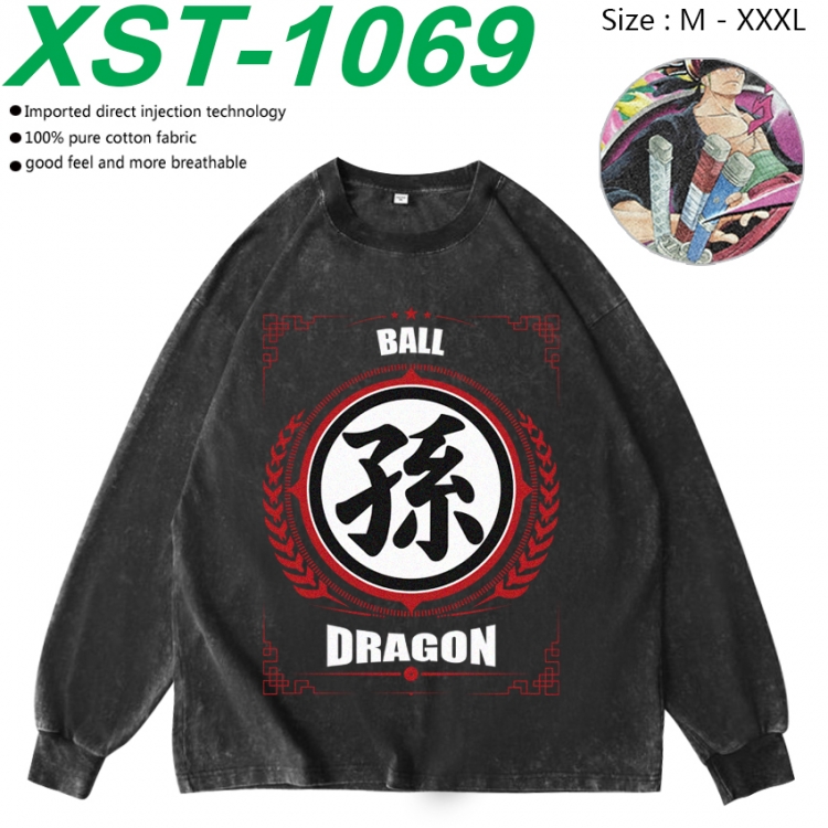 DRAGON BALL Anime washing water pure cotton long sleeved sweatshirt from M to 3XL XST-1069