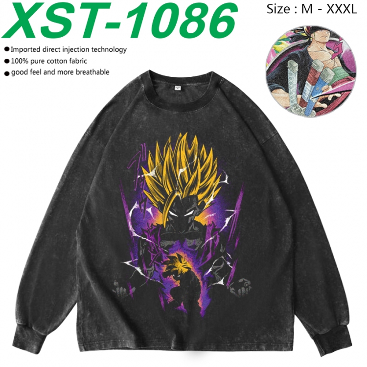 DRAGON BALL Anime washing water pure cotton long sleeved sweatshirt from M to 3XL XST-1086