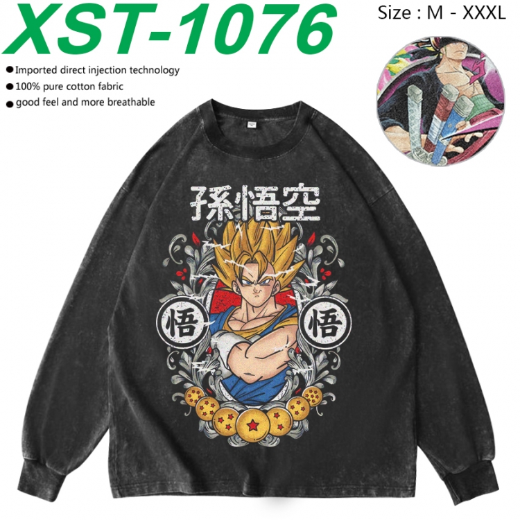 DRAGON BALL Anime washing water pure cotton long sleeved sweatshirt from M to 3XL XST-1076