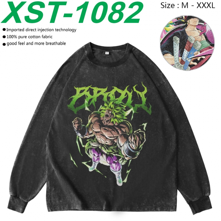 DRAGON BALL Anime washing water pure cotton long sleeved sweatshirt from M to 3XL  XST-1082