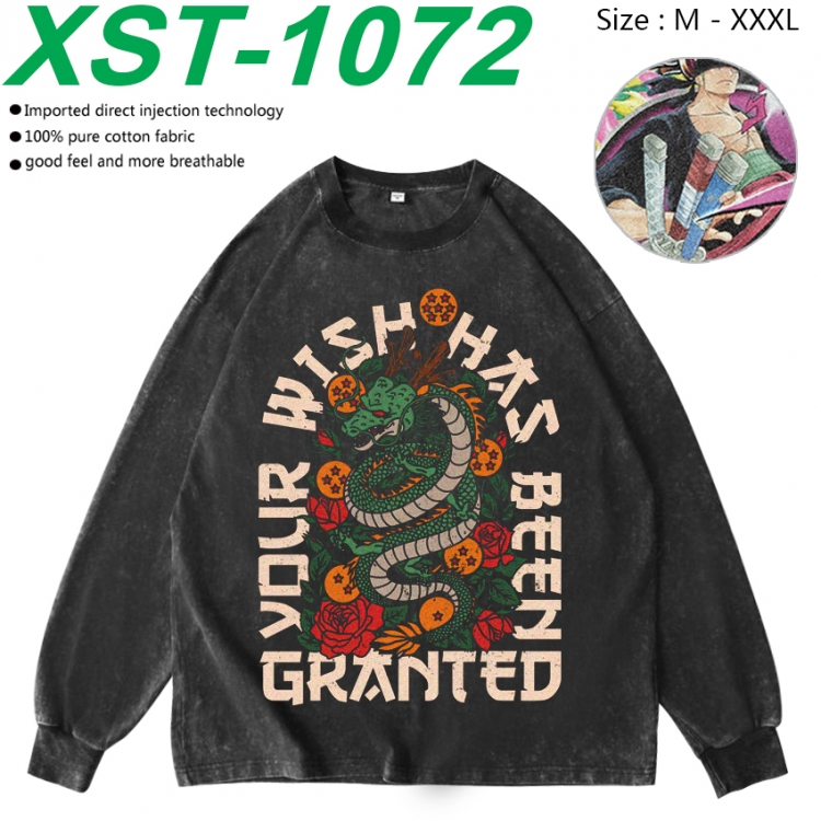 DRAGON BALL Anime washing water pure cotton long sleeved sweatshirt from M to 3XL XST-1072