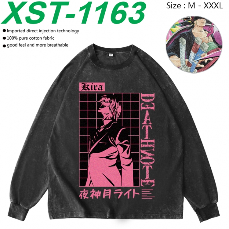  Death note Anime washing water pure cotton long sleeved sweatshirt from M to 3XL