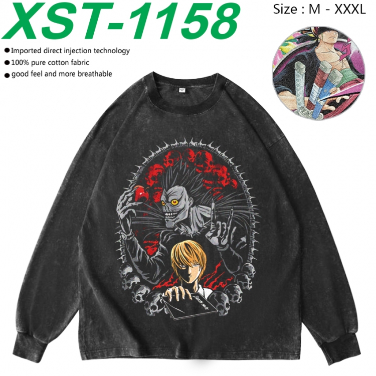  Death note Anime washing water pure cotton long sleeved sweatshirt from M to 3XL