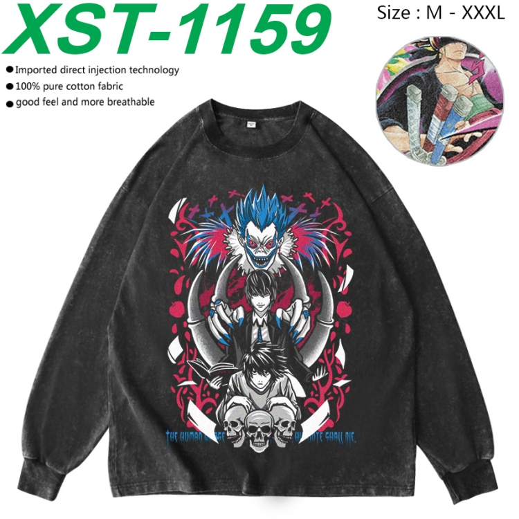  Death note Anime washing water pure cotton long sleeved sweatshirt from M to 3XL