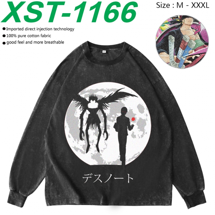  Death note Anime washing water pure cotton long sleeved sweatshirt from M to 3XL