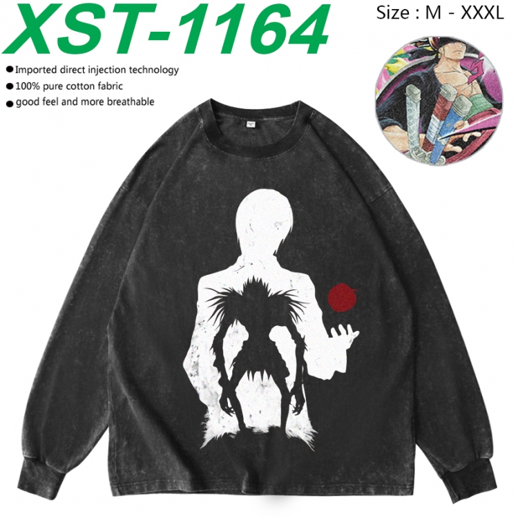  Death note Anime washing water pure cotton long sleeved sweatshirt from M to 3XL