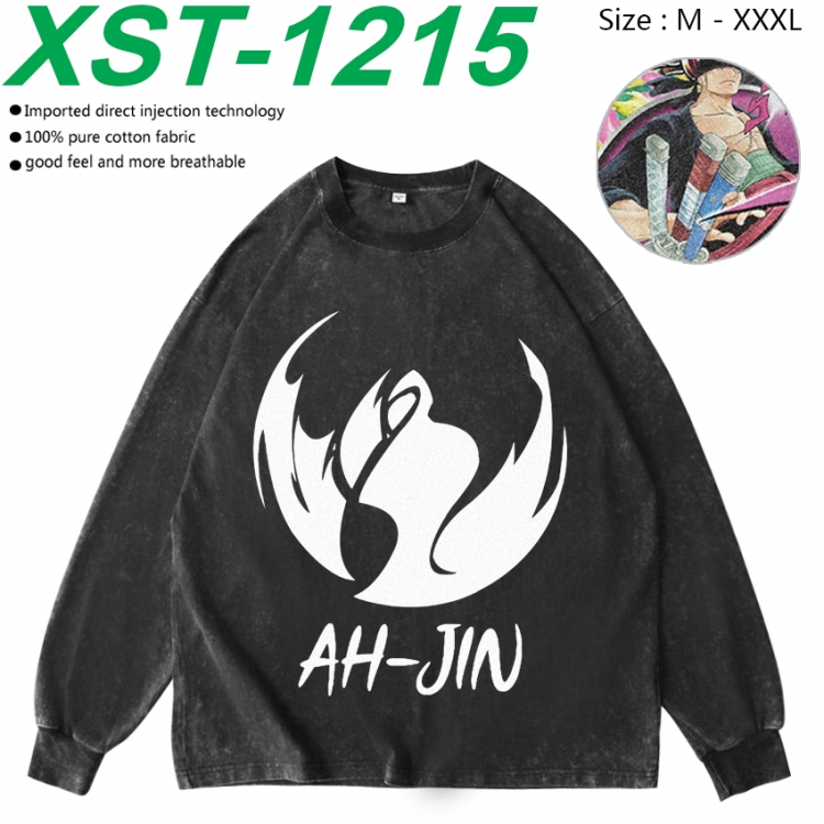 Solo Leveling:Arise  Anime washing water pure cotton long sleeved sweatshirt from M to 3XL XST-1215