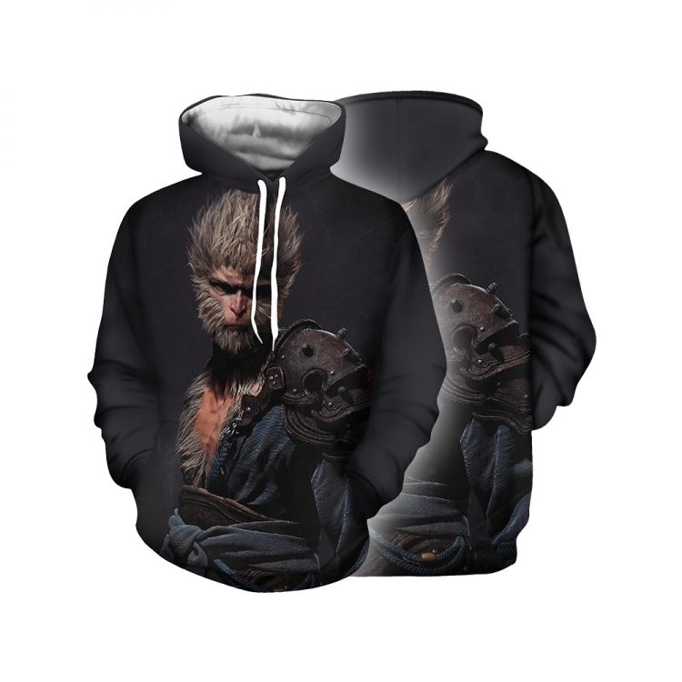 Black Myth: Wukong Hooded jacket hip-hop zipperless sweatshirt XS-5XL  price for 2 pcs