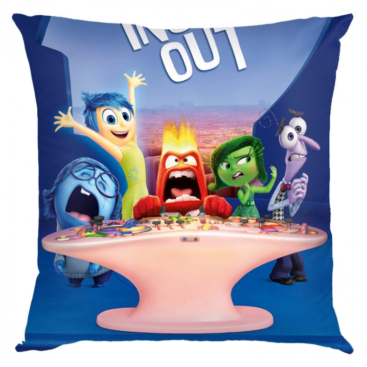 Inside Out 2 Anime square full-color pillow cushion 45X45CM NO FILLING 