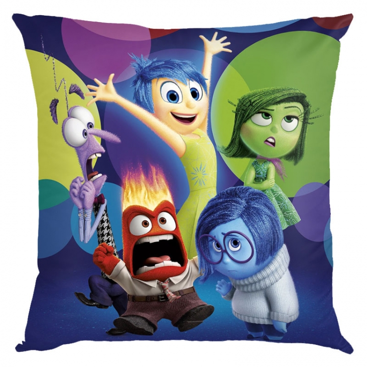 Inside Out 2 Anime square full-color pillow cushion 45X45CM NO FILLING 