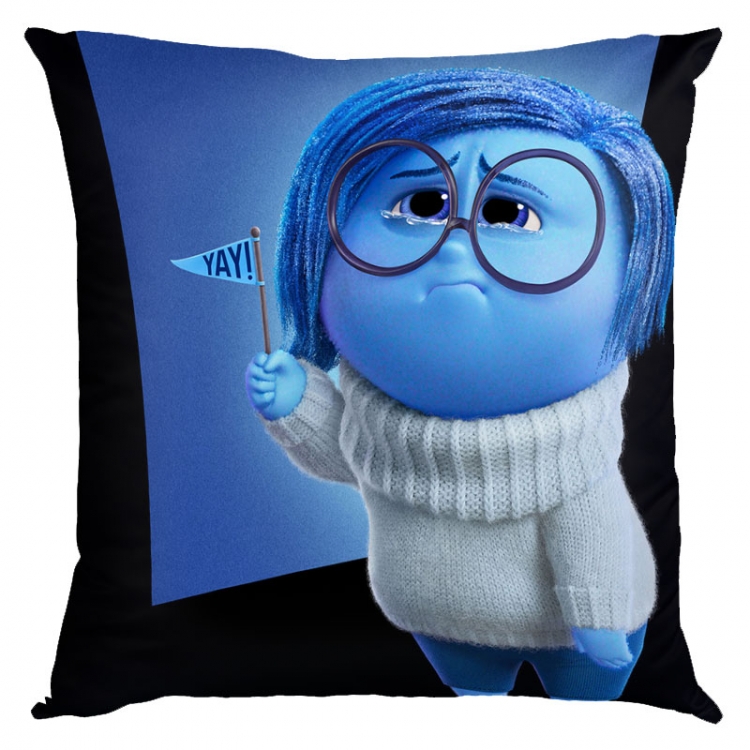 Inside Out 2 Anime square full-color pillow cushion 45X45CM NO FILLING 