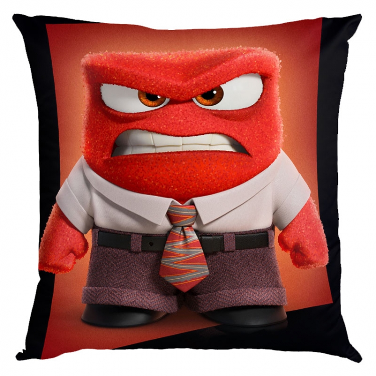 Inside Out 2 Anime square full-color pillow cushion 45X45CM NO FILLING 