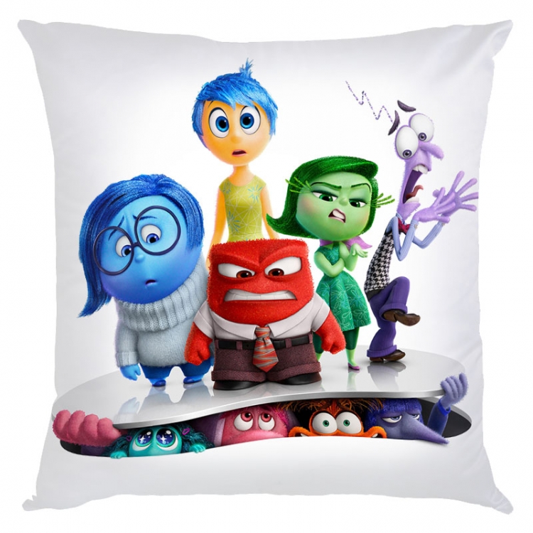 Inside Out 2 Anime square full-color pillow cushion 45X45CM NO FILLING 