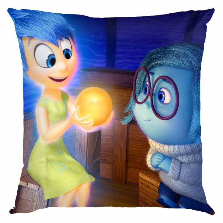 Inside Out 2 Anime square full-color pillow cushion 45X45CM NO FILLING 