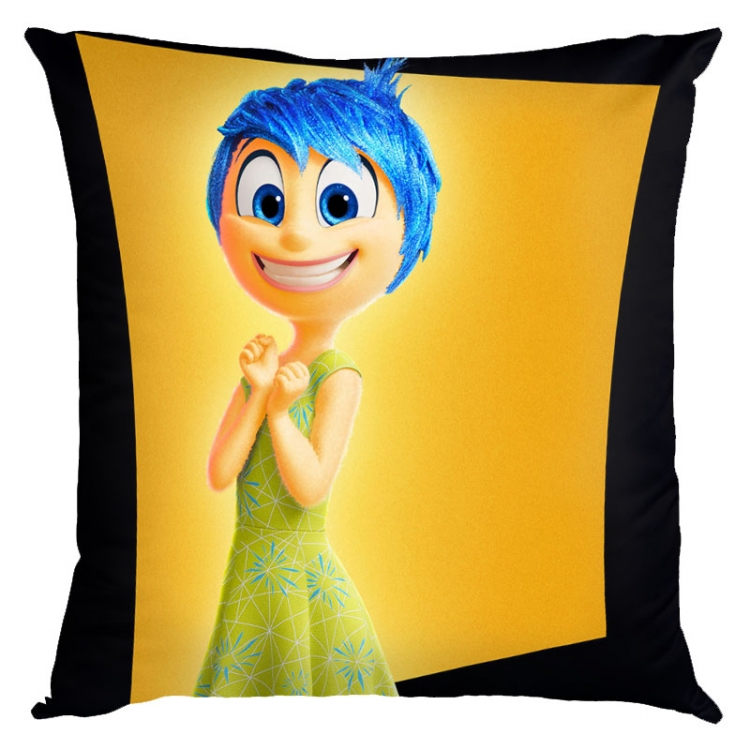 Inside Out 2 Anime square full-color pillow cushion 45X45CM NO FILLING 