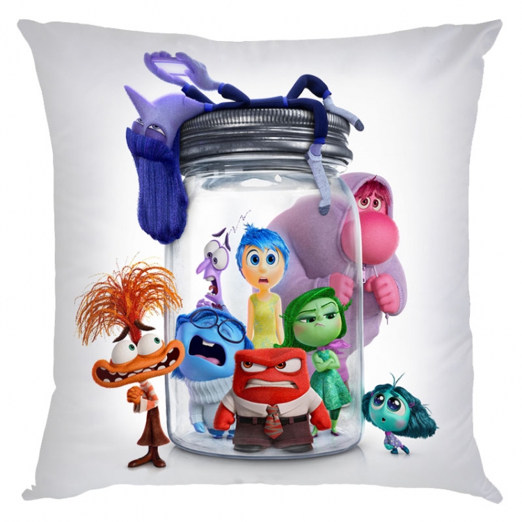 Inside Out 2 Anime square full-color pillow cushion 45X45CM NO FILLING 