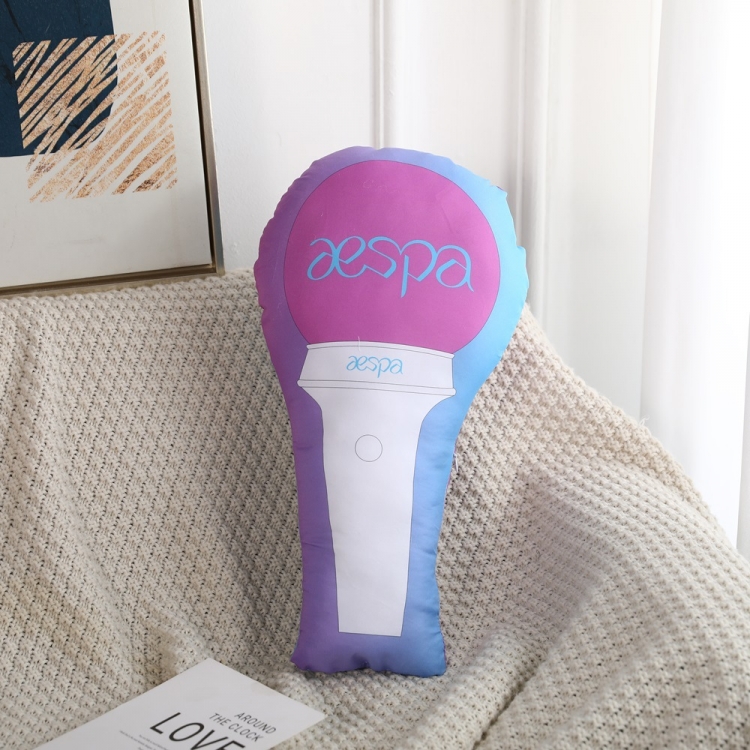 aespa Korean celebrity peripheral support light pillow 40cm